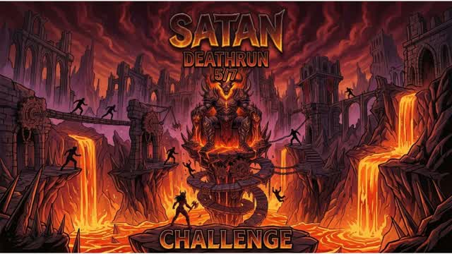 Deathrun-SATAN (5/7) — Fortnite Creative map