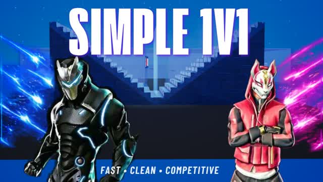 simple 1v1 map — Fortnite Creative map