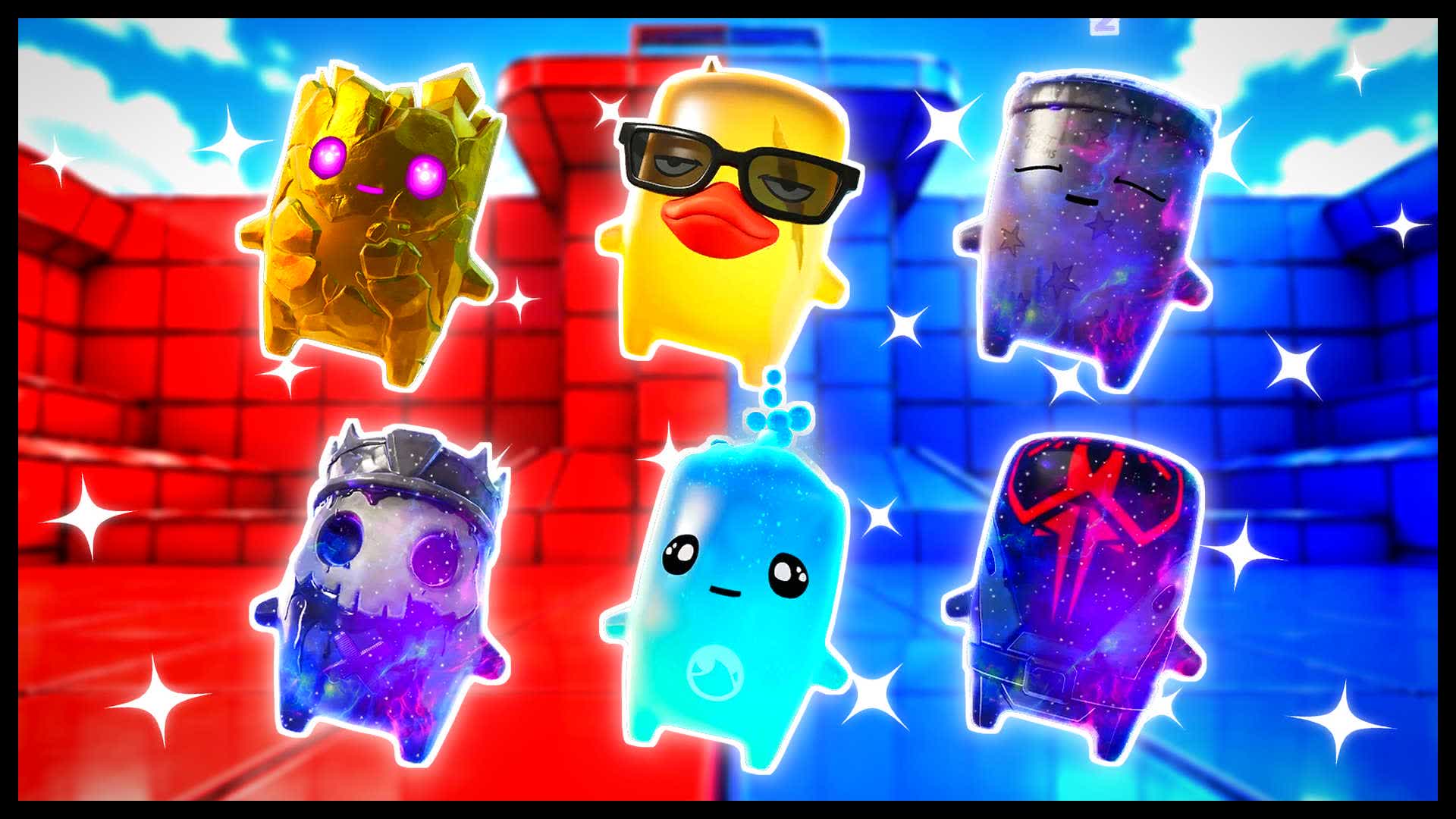 RED VS BLUE ASTRAL FUSE 🔴🔵 — Fortnite Creative map