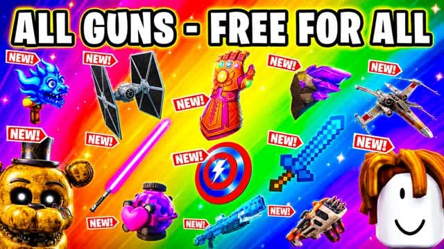 67 BOTS⭐ALL GUNS-ZOMBIES BOSS — Fortnite Creative map