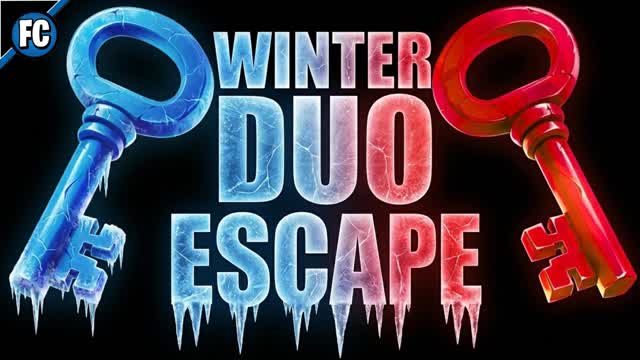 Winter Duo Escape — Fortnite Creative map cover art