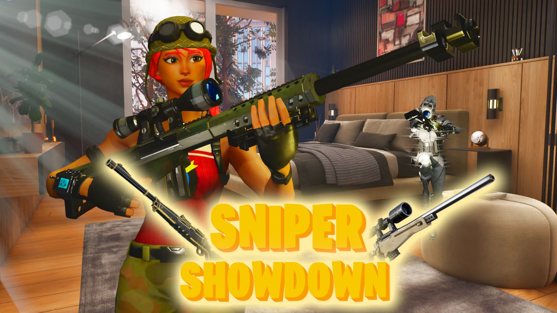 Sniper Showdown🎯 — Fortnite Creative map