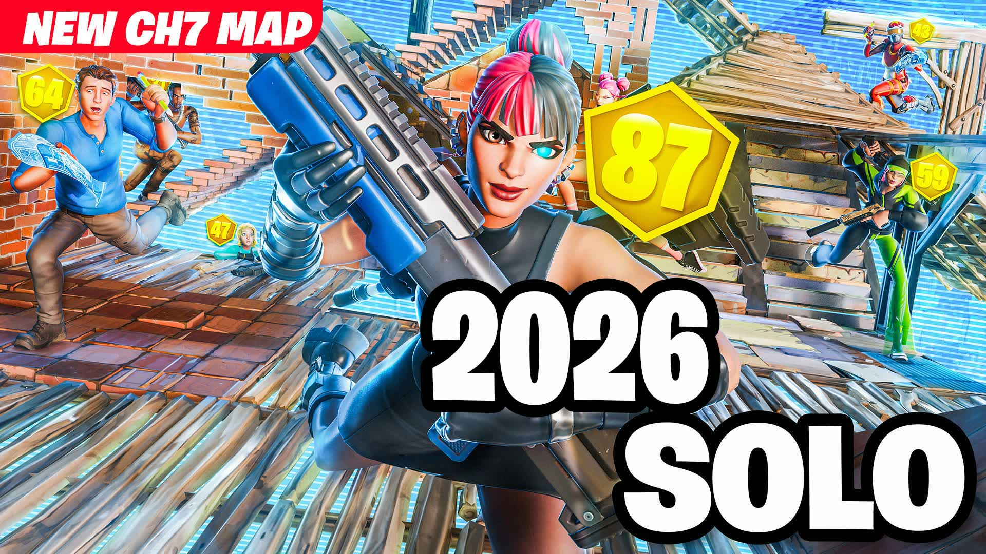 SOLO CUP ZONE WARS CUP [ENDGAME] FFA — Fortnite Creative map