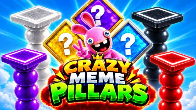 CRAZY MEME PILLARS — Fortnite Creative map