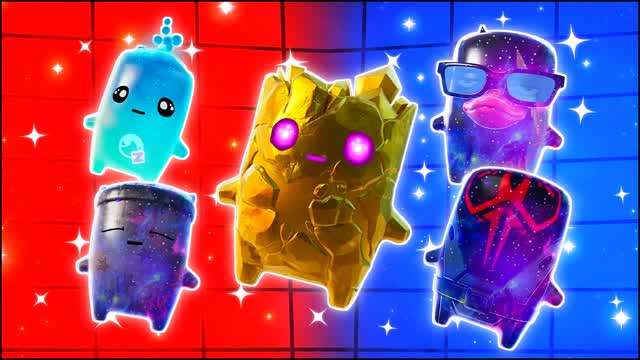 TARGET ACQUIRED RED VS BLUE 🔴🔵 — Fortnite Creative map cover art