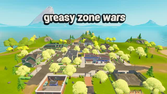 Greasy Zone Wars — Fortnite Creative map cover art