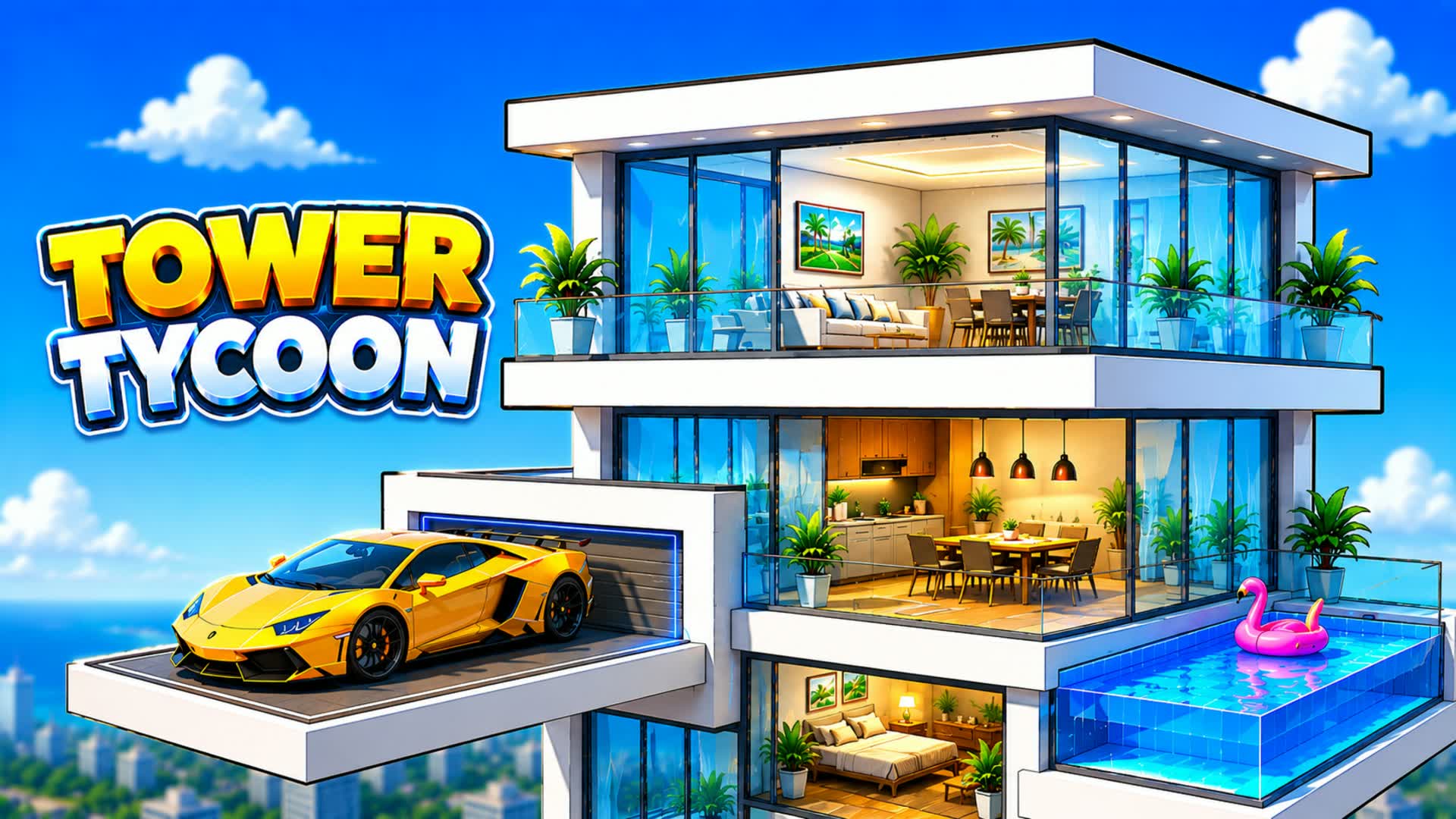 TOWER CASH TYCOON — Fortnite Creative map