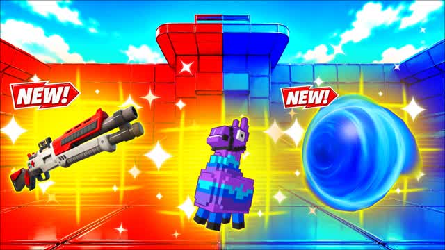RED VS BLUE FARBEACON 🔴🔵 — Fortnite Creative map cover art