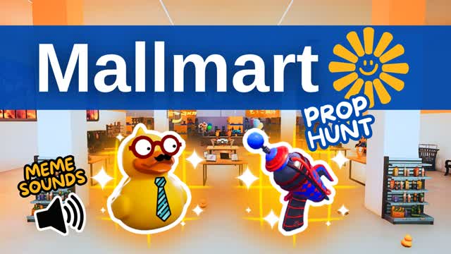 MALLMARKET PROP HUNT 🛒 — Fortnite Creative map cover art