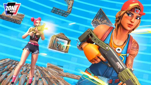 ZONE WARS 0 DELAY — Fortnite Creative map cover art