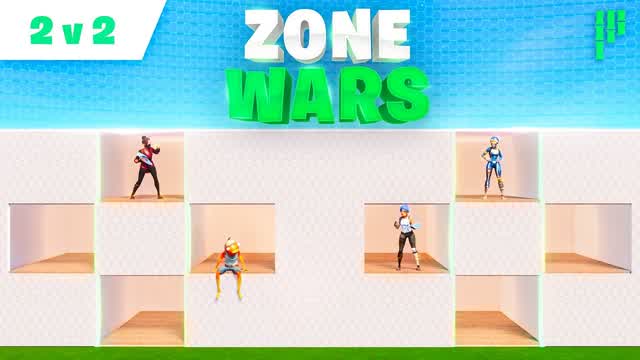 PANDVIL ZONEWARS (2V2) 🌩️ — Fortnite Creative map cover art