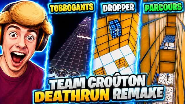 Team crouton deathrun remake — Fortnite Creative map