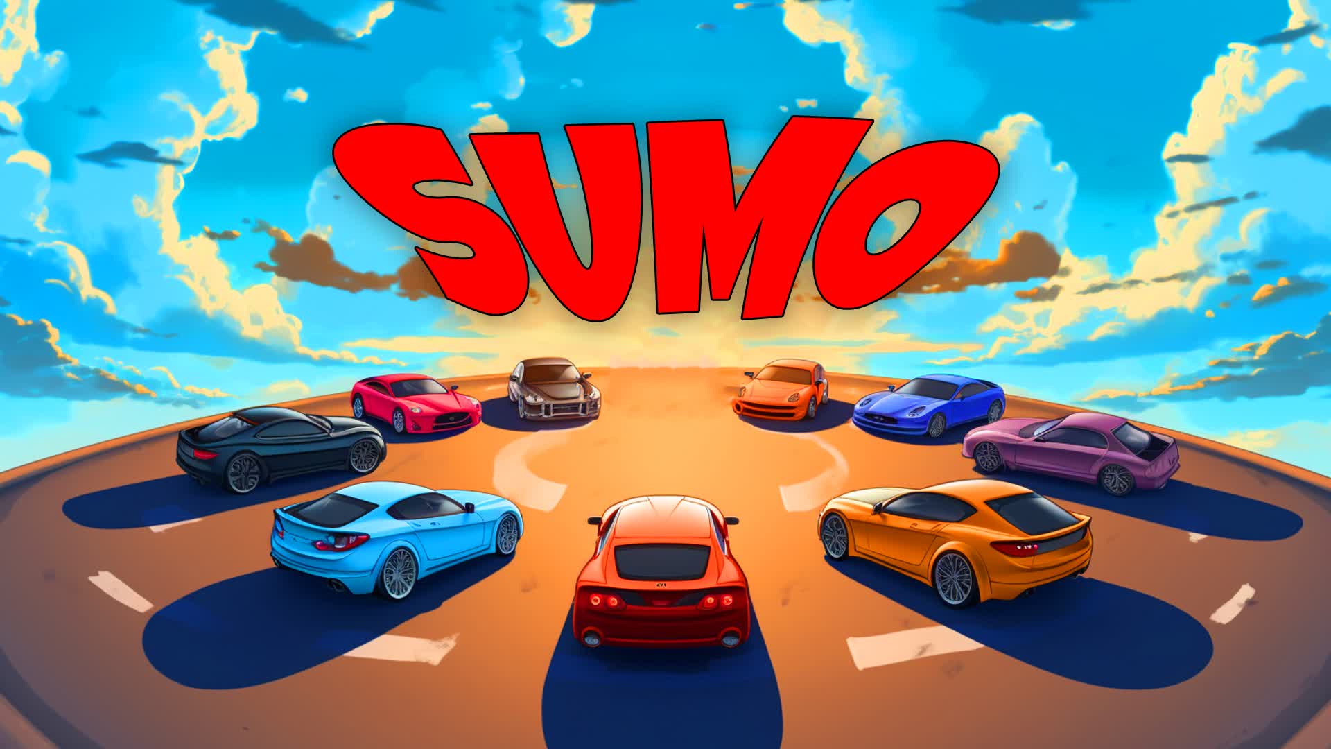 🚗 CAR SUMO 💥MINIGAME — Fortnite Creative map