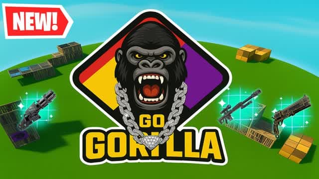 Go Gorilla Zone Wars!! — Fortnite Creative map