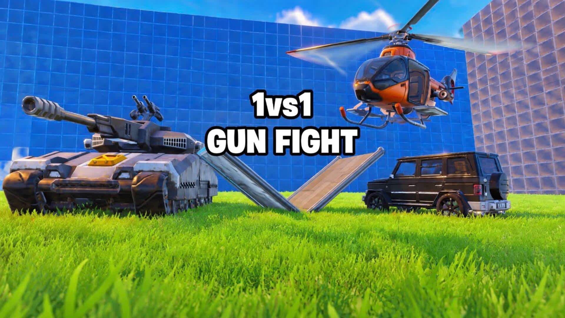 1V1 GUN FIGHT — Fortnite Creative map
