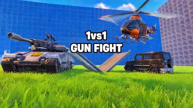 1V1 GUN FIGHT — Fortnite Creative map