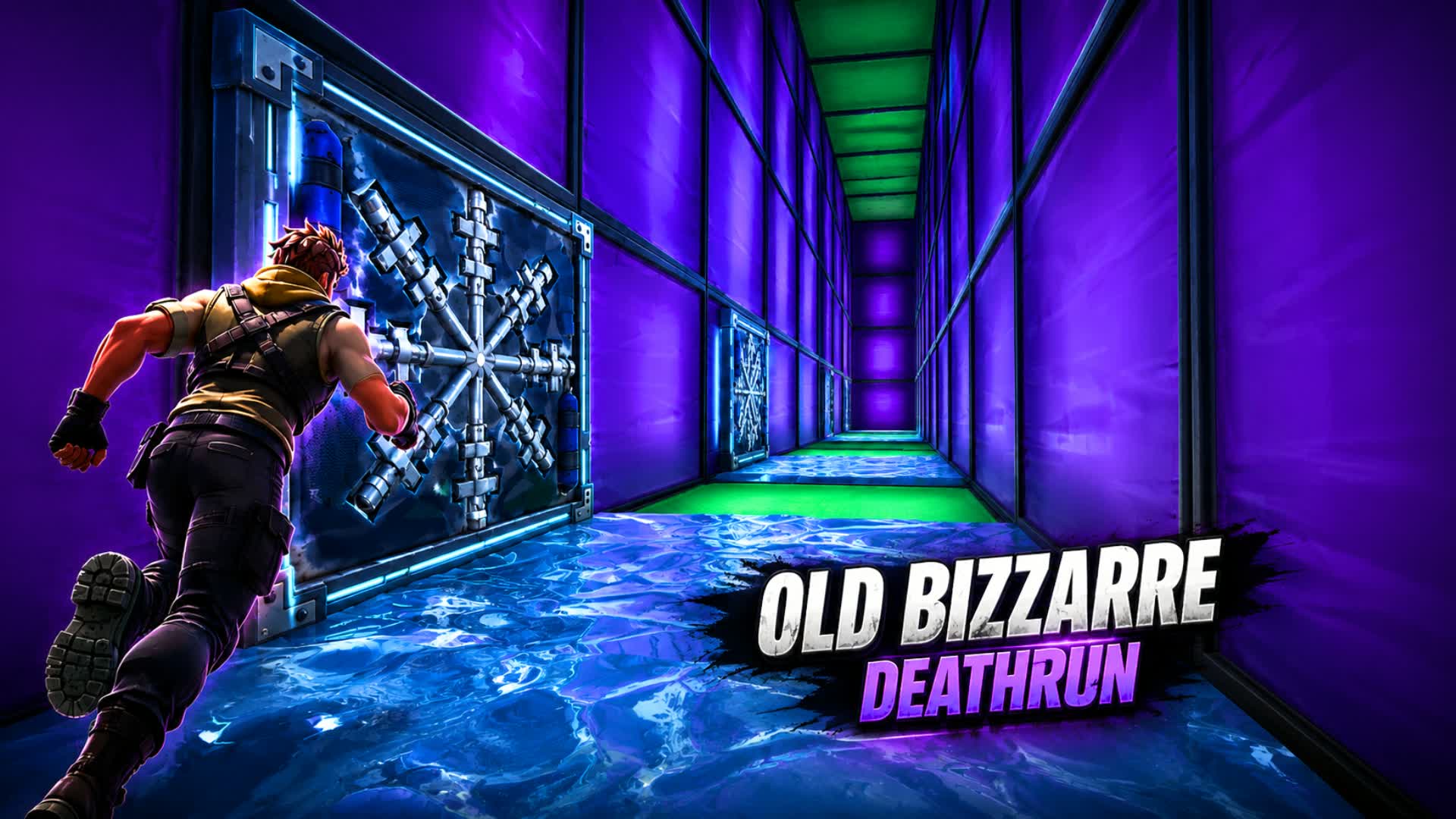 Old Bizzarre Deathrun — Fortnite Creative map