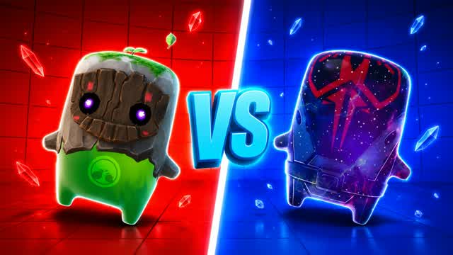 🔴 EASY SPRITES RVB 🔵 BEST RED VS BLUE — Fortnite Creative map