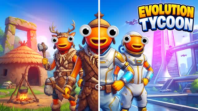 ⏳Evolution Tycoon — Fortnite Creative map