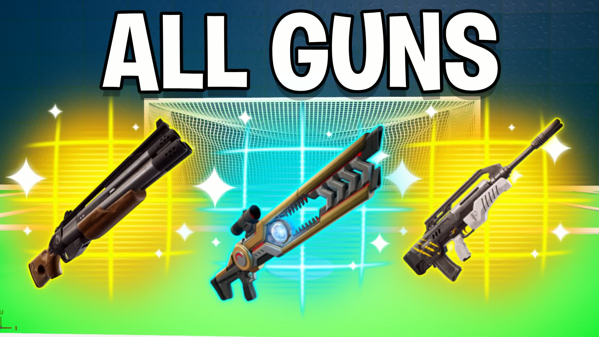 ALL GUNS PVP ✨ — Fortnite Creative map