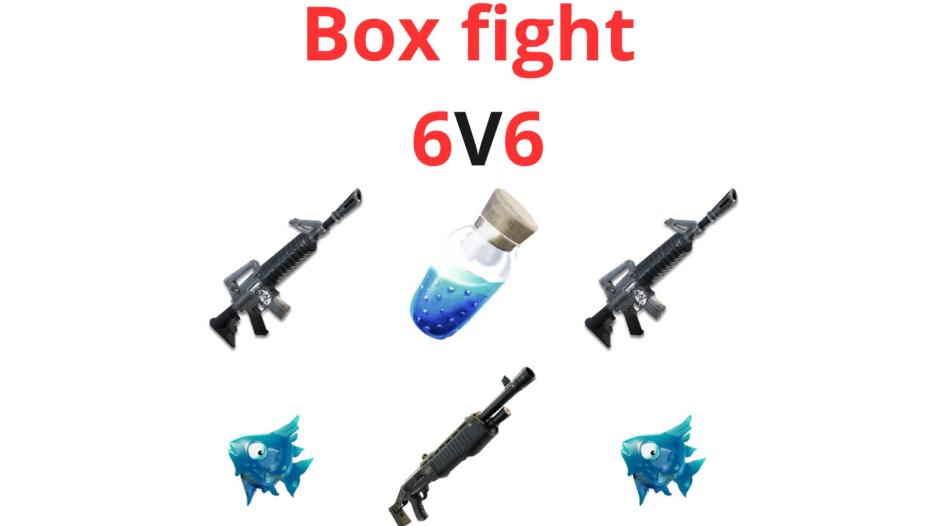 Box fight 6V6 — Fortnite Creative map