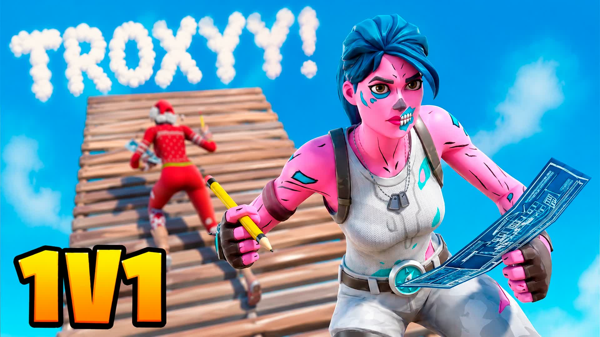 TROXYY 1v1 — Fortnite Creative map