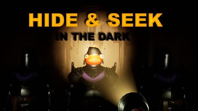 [DARK] HIDE AND SEEK🔦 — Fortnite Creative map cover art