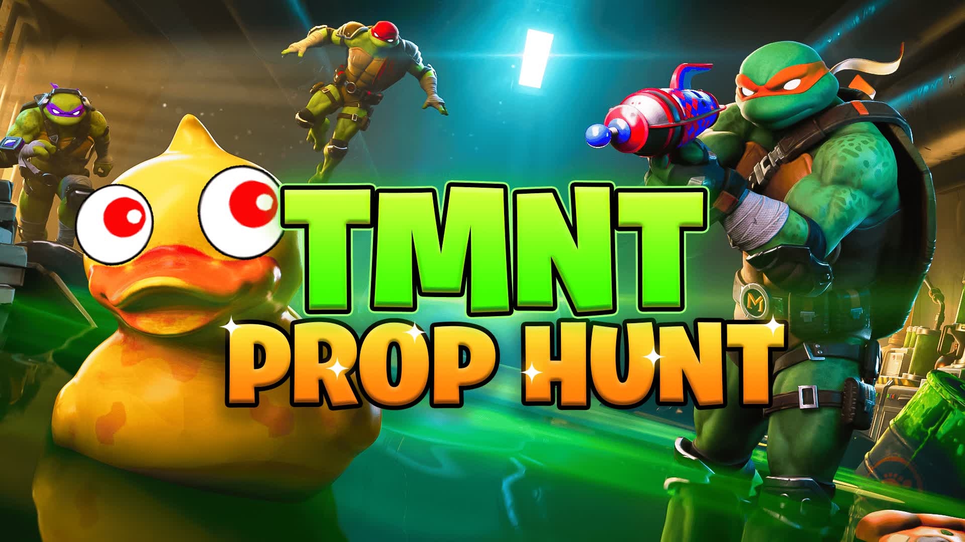 TMNT Prop Hunt 🐢 — Fortnite Creative map
