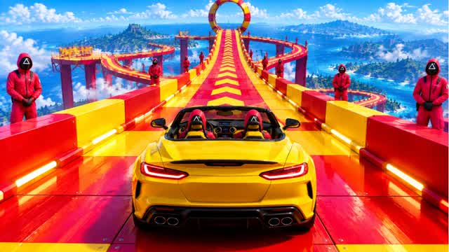 ROAD WARRIORS - CAR GAME — Fortnite Creative map