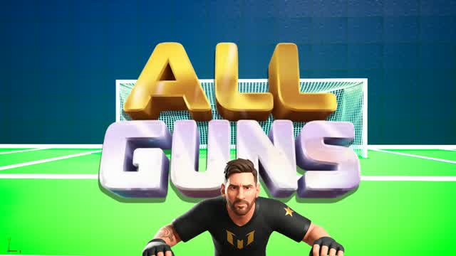 ALL GUNS 💪 — Fortnite Creative map cover art