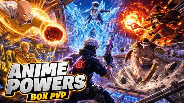 Anime Powers Box PVP — Fortnite Creative map