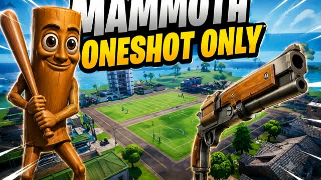MINIGAME MAMMOTH ONLY — Fortnite Creative map cover art