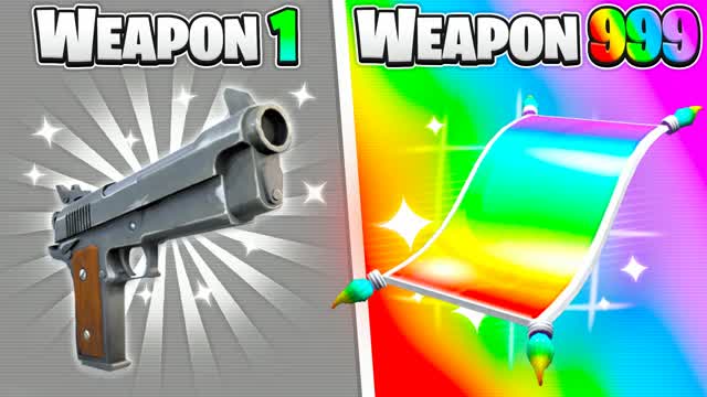 GUN GAME 🎯 BOSSFIGHT — Fortnite Creative map cover art