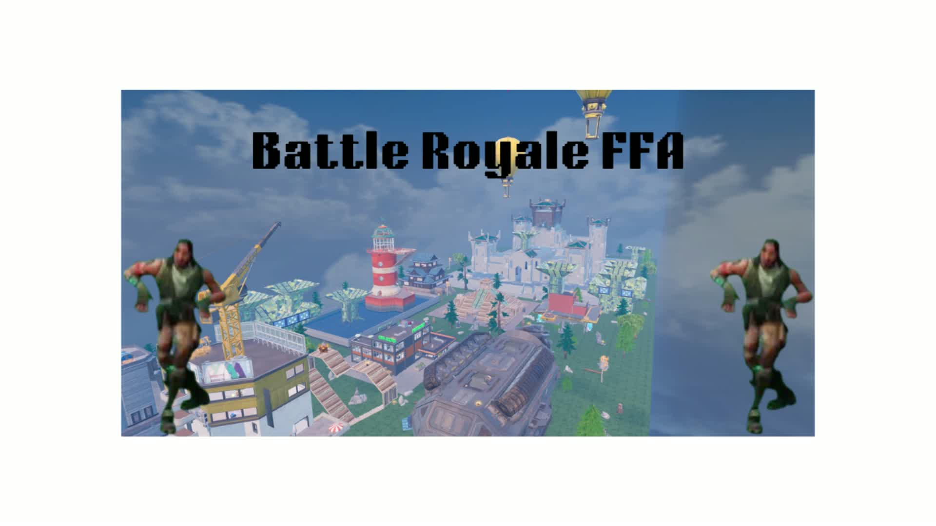 Battle Royale FFA — Fortnite Creative map