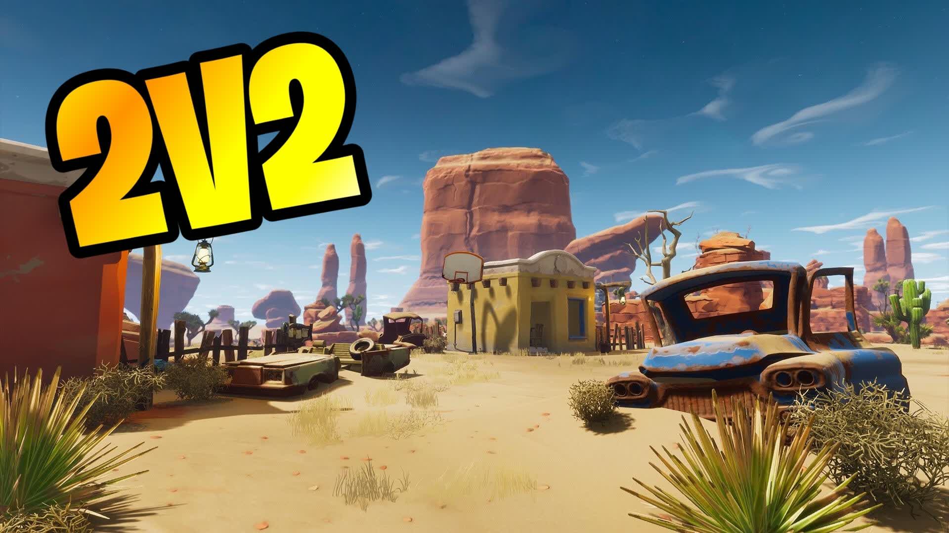 Arid control 2v2 — Fortnite Creative map