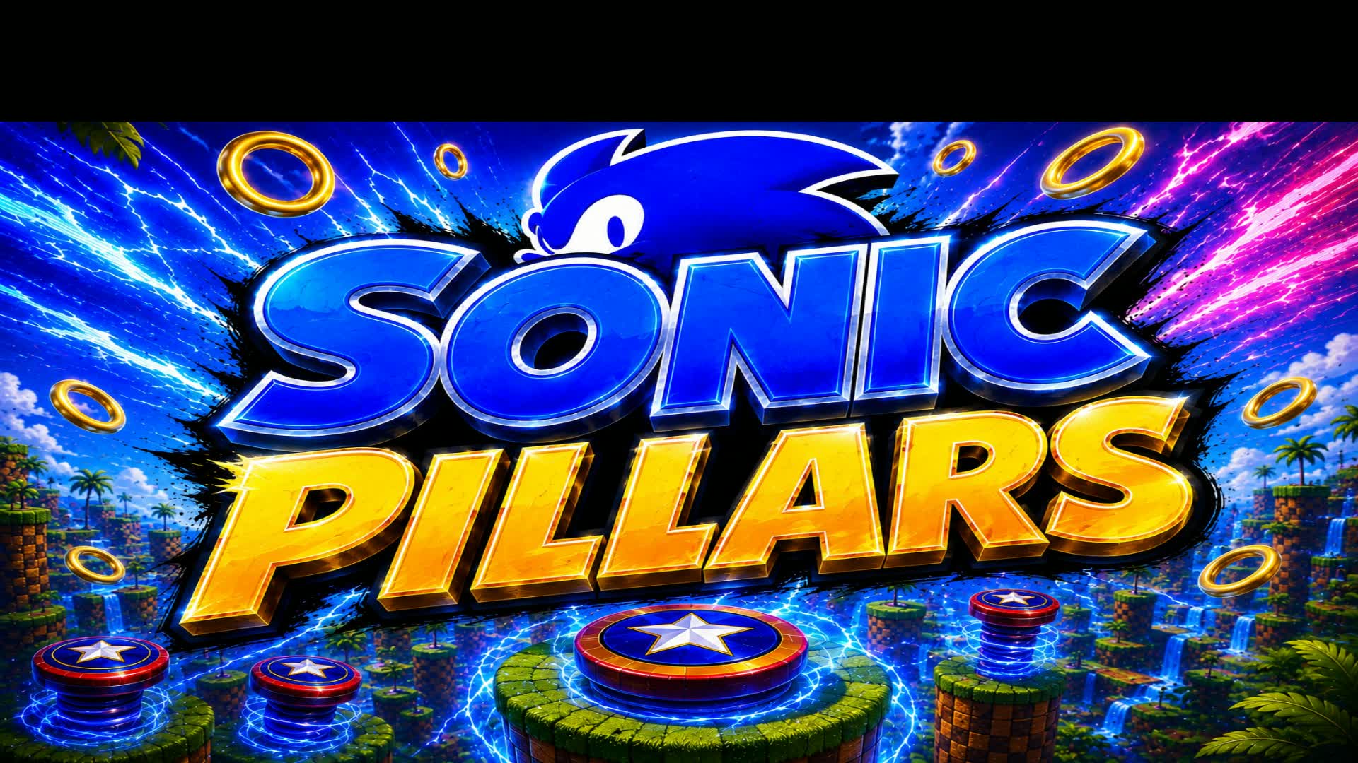Sonic Pillars — Fortnite Creative map