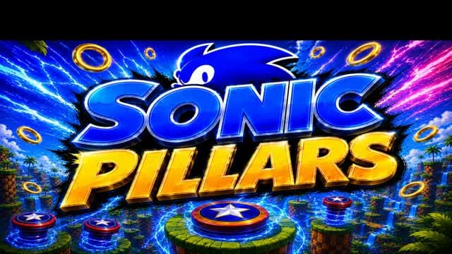 Sonic Pillars — Fortnite Creative map cover art