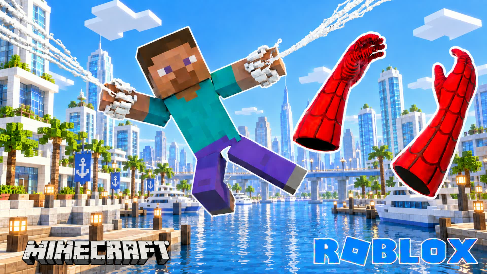 🎯GUN GAME SPIDER CITY MINECRAFT 😎 — Fortnite Creative map