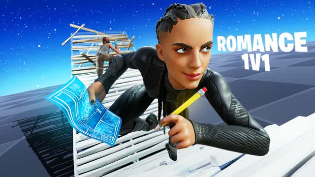 ROMANCE 1V1 BUILD FIGHTS (200 PUMPS) — Fortnite Creative map