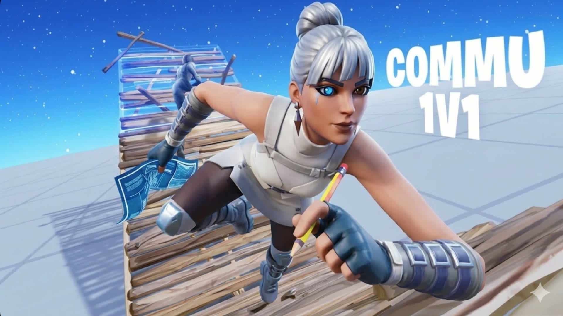 UNC x RVB 1v1 BUILDFIGHT — Fortnite Creative map