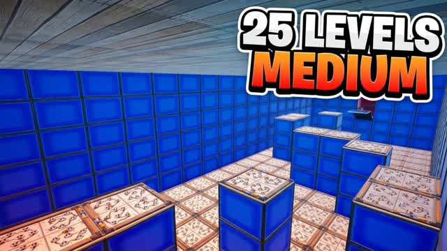 MEDIUM PARKOUR ⭐ 3910 DEATHRUN باركور — Fortnite Creative map