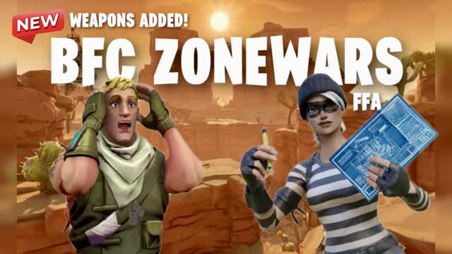 BFC Zone Wars 🔥 — Fortnite Creative map cover art