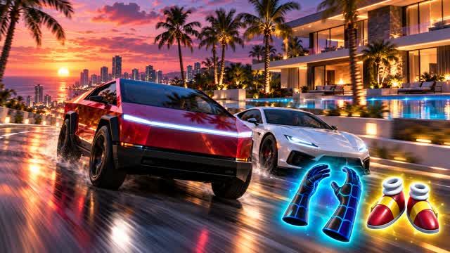 OPEN WORLD LUCIA DRIVE AUTO VI — Fortnite Creative map