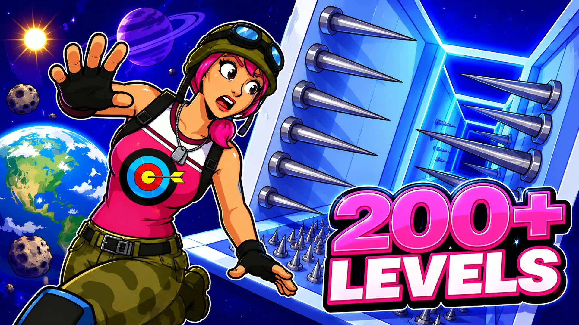 200+ HARD DEATHRUN — Fortnite Creative map