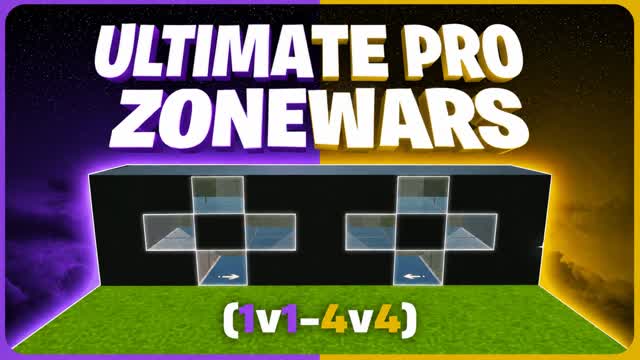 Ultimate Pro Zone Wars (1v1-4v4) — Fortnite Creative map cover art