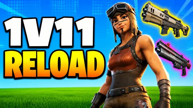 the Last fight 1V1V1 — Fortnite Creative map