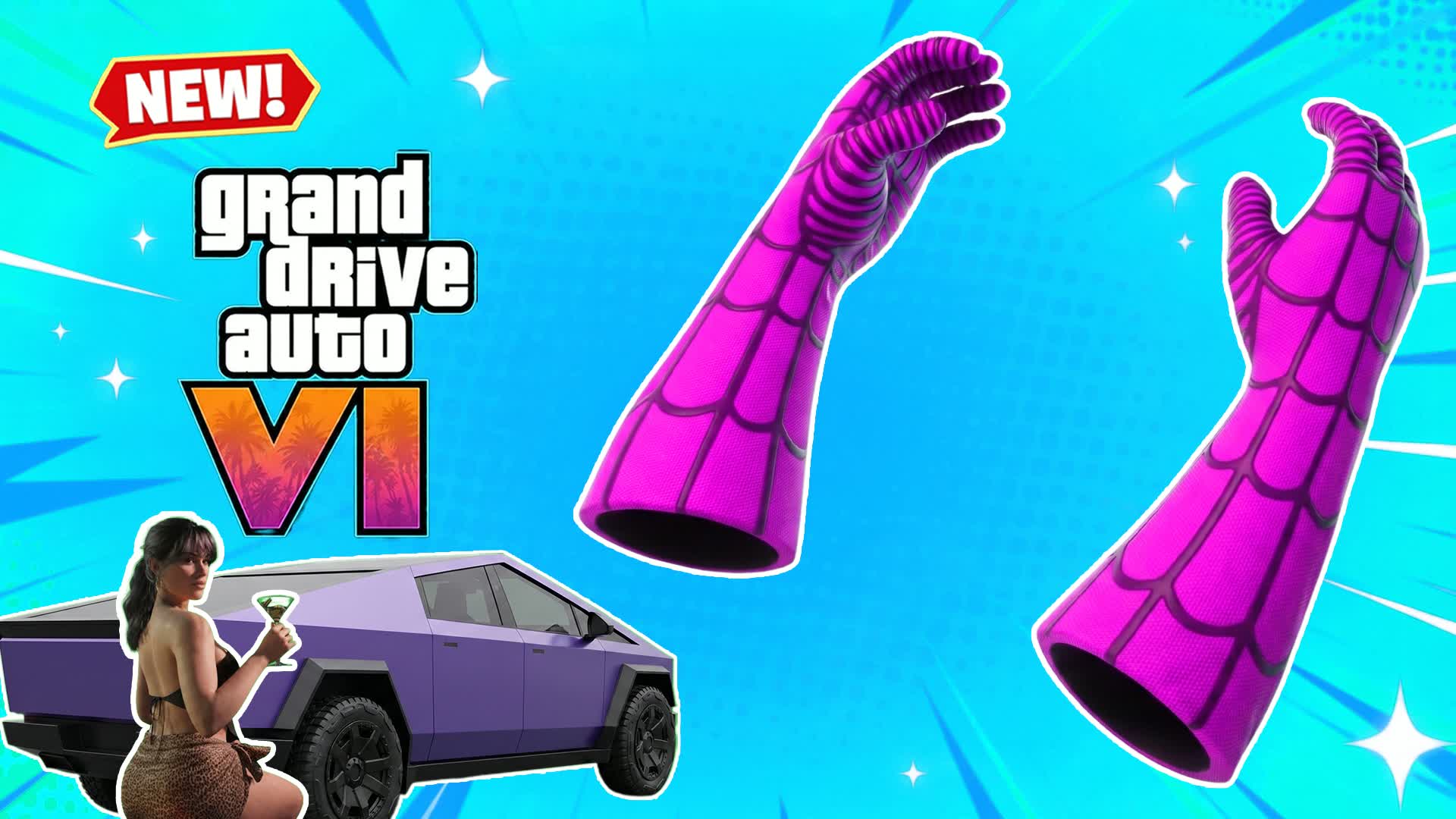 LITE LUCIA GRAND DRIVE AUTO VI — Fortnite Creative map