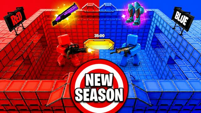 RVB NEW RED VS BLUE — Fortnite Creative map