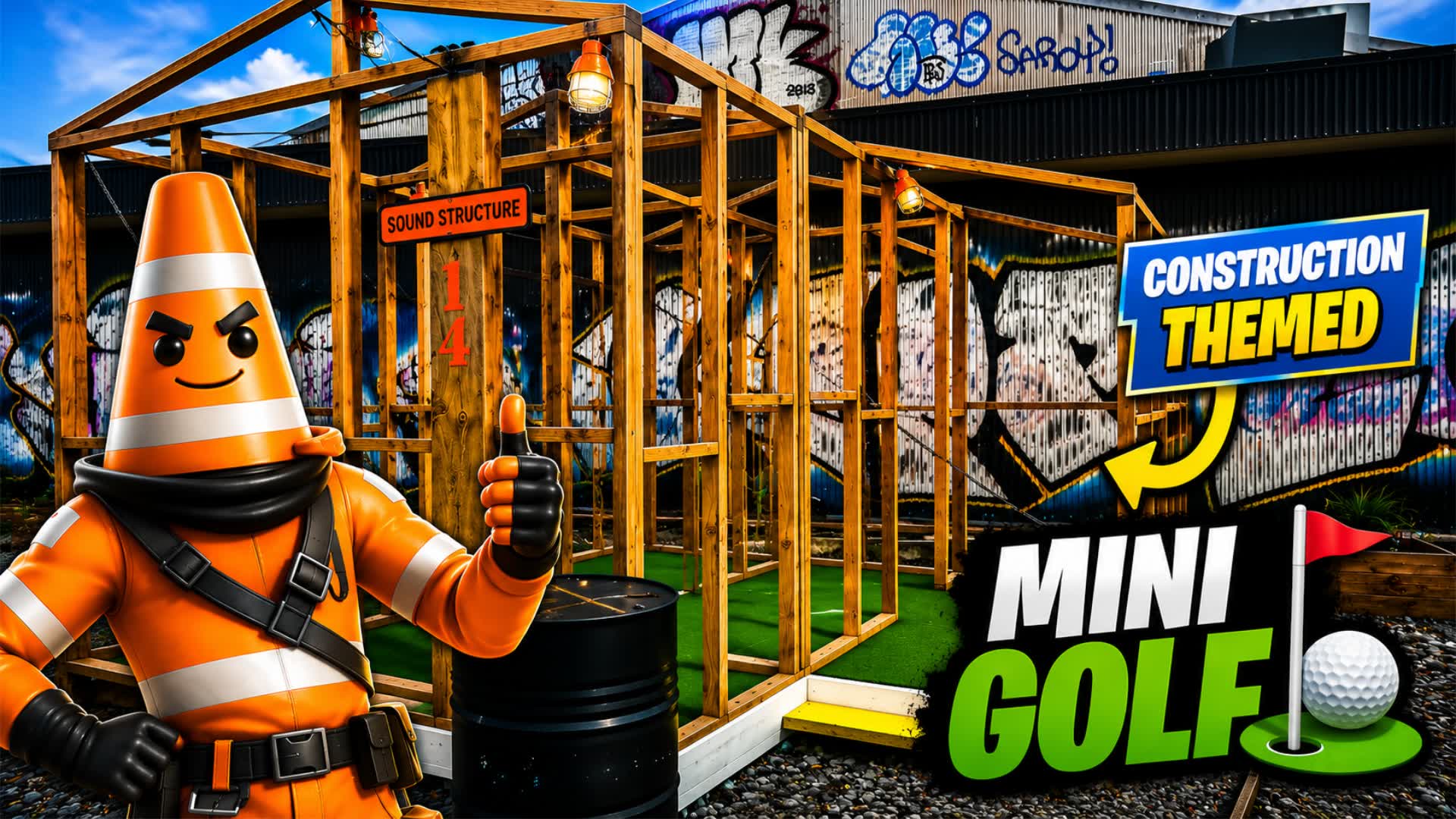 Fillin' Holes Mini Golf (Remade in FN) — Fortnite Creative map