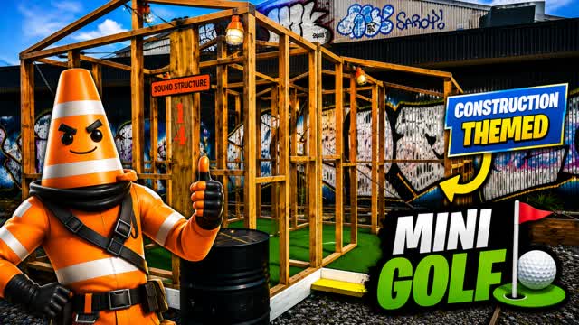 Fillin' Holes Mini Golf (Remade in FN) — Fortnite Creative map cover art